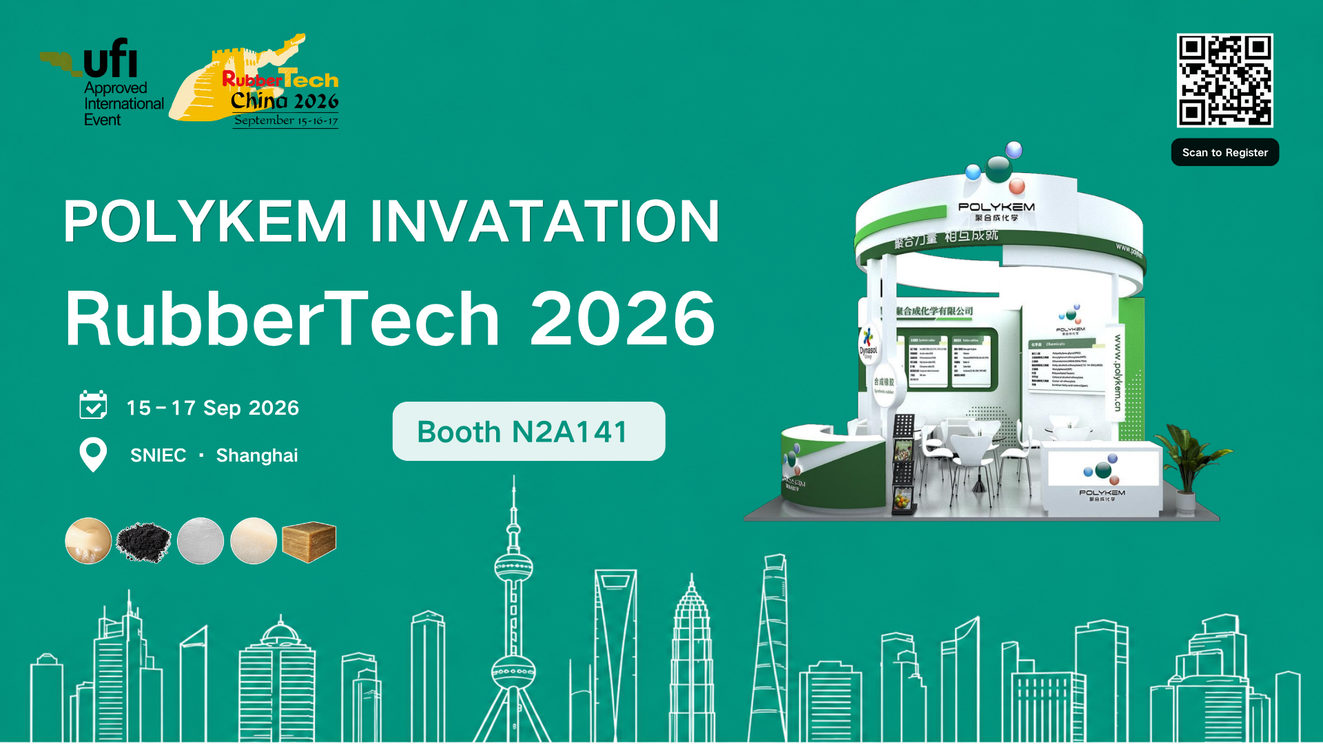 Γνωρίστε την Polykem στο RubberTech China 2026 στη Σαγκάη